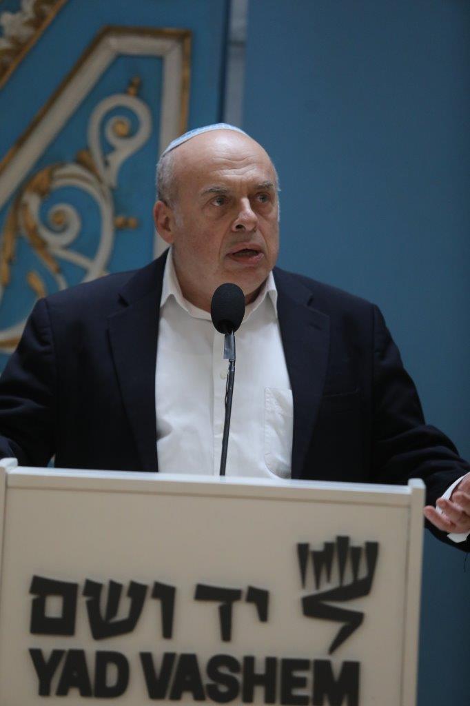 Natan Sharansky speaking at the Groundbreaking Ceremony for the Shoah Heritage Campus